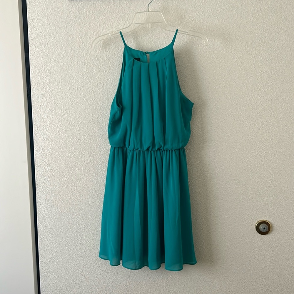 Turquoise size small dress